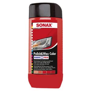 Lotiune pentru ceruit si lustruit SONAX SO296400, 500ml, rosu