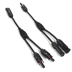 Cablu ECOFLOW Solar Parallel, IP67, negru