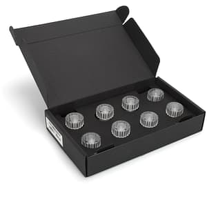 Ventuze ECOFLOW, IP67, transparent