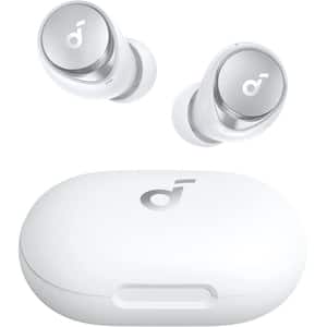 Casti ANKER Soundcore Space A40, True Wireless, Bluetooth, In-ear, Microfon, Noise Cancelling, Carcasa incarcare Wireless, alb
