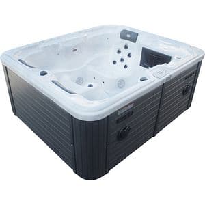 Jacuzzi exterior SANOTECHNIK Oasis, 280 x 175 x 90 cm, 3 persoane, alb