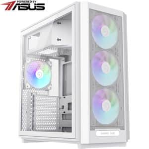 Sistem Desktop PC MYRIA STYLE V94 Powered by ASUS, AMD Ryzen 5 7600 pana la 5.1GHz, 16GB, SSD 1TB, NVIDIA GeForce RTX 3050 6GB, Ubuntu