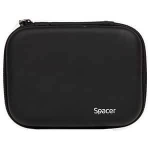 Husa hard disk extern SPACER, negru