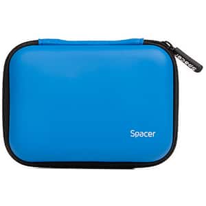 Husa hard disk extern SPACER, albastru