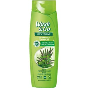 Sampon WASH&GO Cleanse&Purify, 360ml