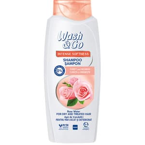 Sampon WASH&GO Rose Water, 675ml