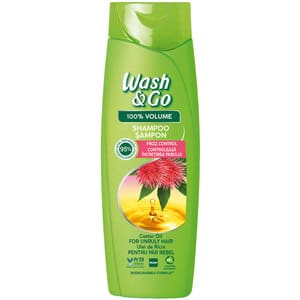 Sampon WASH&GO Castor Oil, 360ml