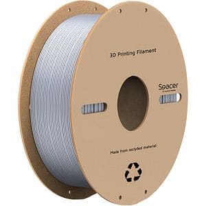 Filament printare 3D SPACER, PLA, 1.75 mm, 1 kg, argintiu