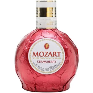 Lichior Mozart White Chocolate Straberry, 0.5L