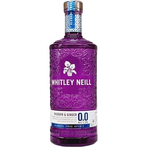 Gin Whitley Neill Rhubarb & Ginger 0% Alc, 0.7L