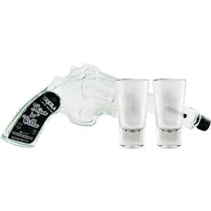 Set Tequila Hijos de Villa, 0.7L + 2 pahare