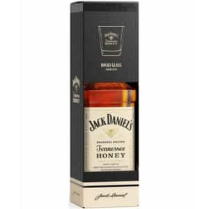 Lichior Jack Daniels Honey, 0.7L + 1 pahar