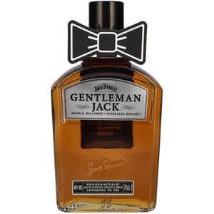 Pachet Whisky Jack Daniel's Gentleman Jack, 0.7L + papion