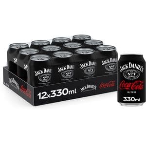 Cocktail cu alcool Jack Daniel's Coca-Cola bax 0.33L x 12 doze