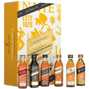 Whisky Johnnie Walker Discovery Mix Mini bax 0.05L x 12 sticle