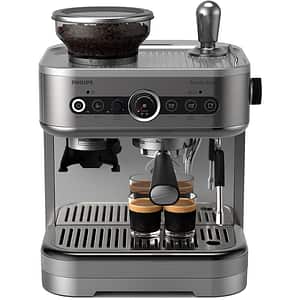 Espressor semi-automat PHILIPS Barista Brew PSA3218/01, 2.3l, 1350W, 15 bar, argintiu