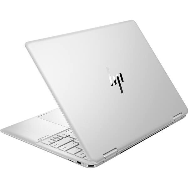 Laptop 2 in 1 HP Spectre x360 14-ef0033nn, Intel Core i5-1235U pana la 4.4GHz, 13.5" WUXGA+ Touch, 16GB, SSD 1TB, Intel Iris Xe Graphics, Windows 11 Home, argintiu