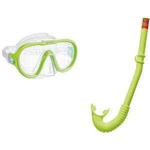 Set snorkeling INTEX Adventurer 55642E, verde