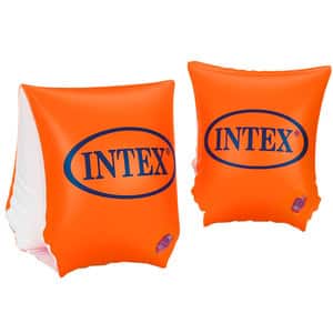 Aripioare inot INTEX Deluxe 58642EE, 23 x 15 cm, portocaliu