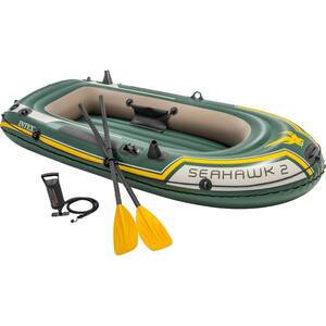 Barca gonflabila INTEX Seahawk 2, 236 x 114 x 41 cm, multicolor
