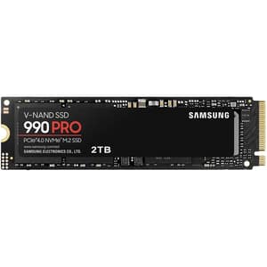 Solid-State Drive (SSD) SAMSUNG 990 Pro, 2TB, PCIe NVMe 4.0 x4, M.2, MZ-V9P2T0BW