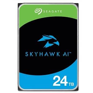 Hard Disk SEAGATE SkyHawk AI Surveillance, 24TB, 7200RPM, SATA3, 512MB, ST24000VE002
