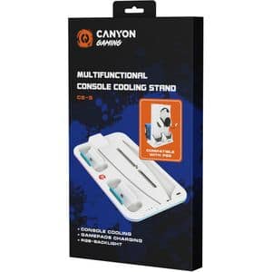 Stand de racire multifunctional CANYON CS-PS5 pentru PlayStation 5, White
