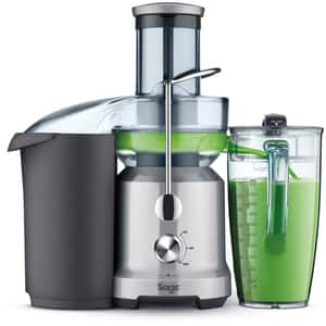 Storcator fructe si legume SAGE BJE430SIL, 1250W, 2 trepte viteza, argintiu-negru