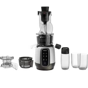 Storcator fructe si legume TEFAL Ultra Juice ZC605D38, 1l, 200W, argintiu-negru