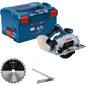Fierastrau circular BOSCH PROFESSIONAL GKS 185-LI, 165mm F.A. LBOXX, albastru