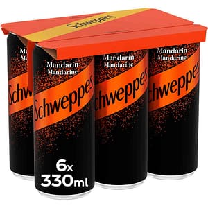 Bautura racoritoare carbogazoasa SCHWEPPES Mandarin bax 0.33L x 6 doze