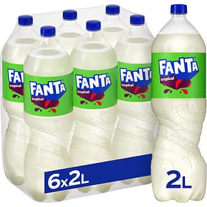 Bautura racoritoare carbogazoasa FANTA Tropical bax 2L x 6 sticle