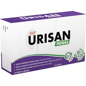 Supliment Urisan Renal, 30 capsule moi, SUN WAVE