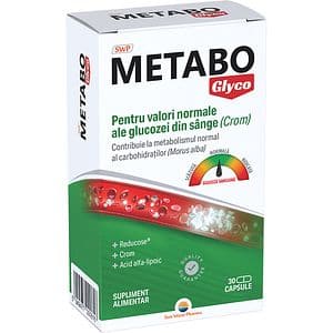 Supliment alimentar Metabo Glyco, 30 capsule, SUN WAVE PHARMA