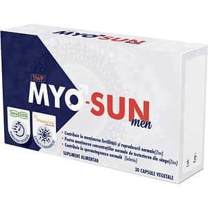Supliment MyoSun Men, 30 capsule, SUN WAVE