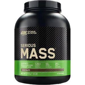 Pudra proteica Gainer Serious Mass, ciocolata, 2.73 kg, OPTIMUM NUTRITION