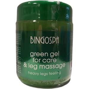 Gel masaj verde picioare grele, 500 g, BINGOSPA