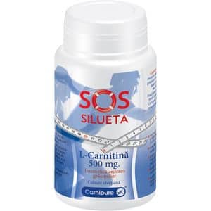 Supliment alimentar L-carnitina 500mg, 60 capsule, ROTTA NATURA