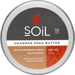 Unt de Shea Fair Trade Pur Inodor, 100 ml, SOIL