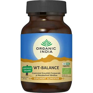 Supliment alimentar Wt-Balance Metabolism sanatos, 60 capsule, ORGANIC INDIA