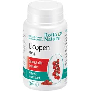 Supliment alimentar Licopen 15mg, 30 capsule, ROTTA NATURA