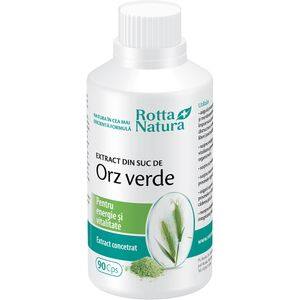 Supliment alimentar Extract Suc Orz Verde, 90 capsule, ROTTA NATURA