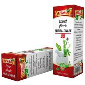 Supliment alimentar Extract Gliceric Antibalonare, 50 ml, ADNATURA
