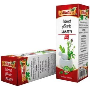 Supliment alimentar Extract Gliceric Laxativ, 50 ml, ADNATURA