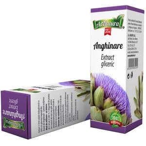 Supliment alimentar Extract Gliceric Anghinare, 50 ml, ADNATURA