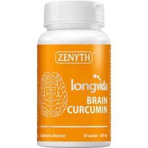 Supliment Longvida Brain Curcumin, 30 capsule, ZENYTH