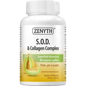 Supliment S.O.D. & Collagen Complex, 80 capsule, ZENYTH