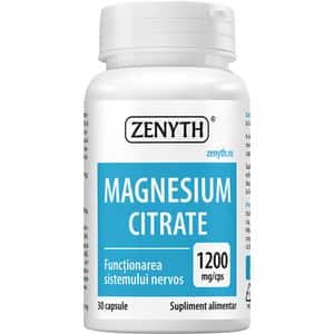 Supliment Magnesium Citrate, 30 capsule, ZENYTH