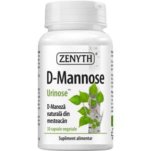 Supliment D-mannose, 30 capsule, ZENYTH