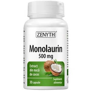 Supliment Monolaurin, 30 capsule, ZENYTH